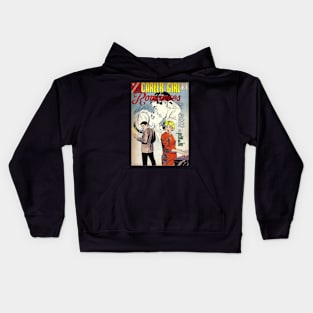 Vintage Romance Comic Book Cover - Career Girl Romances Kids Hoodie